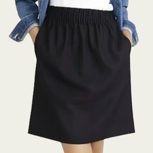 J.Crew - Wool Mini Skirt - Black - Sz 10